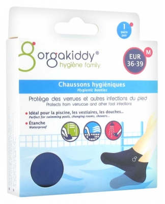 Chaussons Hygiéniques pour Enfants - Protégez les Pieds de Vos Enfants en Toute Sécurité - Taille : M