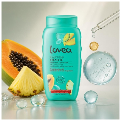 Lovea Shampoing Vitalité Cheveux Normaux à Ternes 250 ml