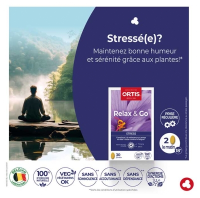 Ortis Relax&go 30 Comprimés