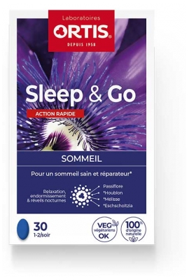 Ortis Sleep&go 30 Comprimés