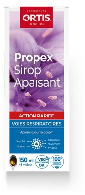 Ortis Propex Sirop Apaisant - Voies Respiratoires - 150 ml