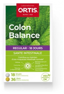 Ortis Colon Balance Regular 54 Comprimés