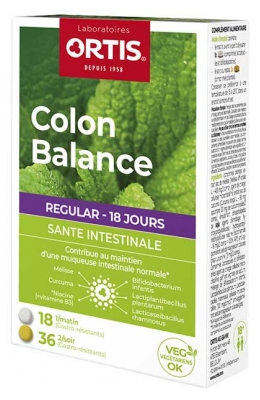 Ortis Colon Balance Regular 54 Comprimés