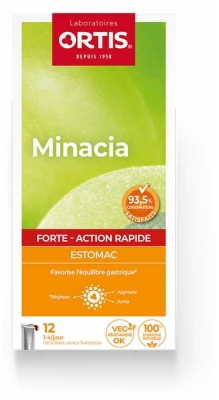Ortis Minacia Forte Gel Sticks 12 X 12 g