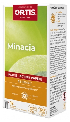 Ortis Minacia Forte Gel Sticks 12 X 12 g