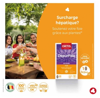 Ortis Depurfoie 60 Comprimés