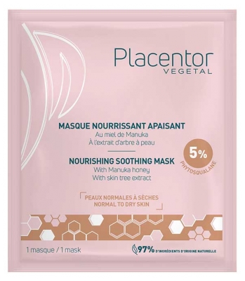 Placentor Végétal Masque Apaisant Nourrissant 1 Masque