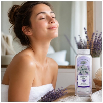 Le Petit Olivier Gel Douche Relax Coco & Lavande 400 ml