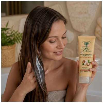 Le Petit Olivier Après-Shampoing Soin Réparateur Macadamia & Beurre de Karité 200 ml