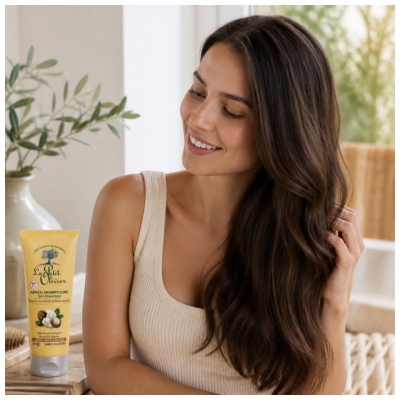 Le Petit Olivier Après-Shampoing Soin Réparateur Macadamia & Beurre de Karité 200 ml
