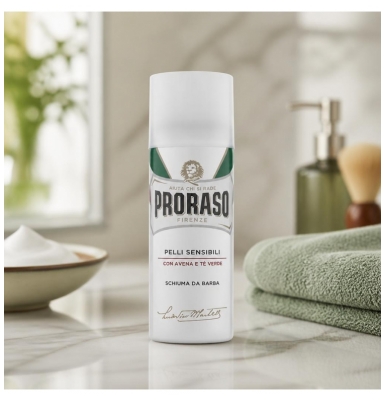 Proraso Mousse à Raser pour Peaux Sensibles 50 ml