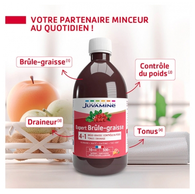 Juvamine Expert Brûle-Graisse 4 en 1 500 ML