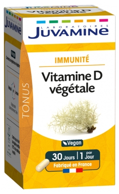 Juvamine Promesses Santé Immunité Vitamine D Végétale 30 Gélules Végétales
