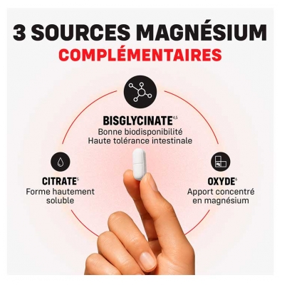 Mag 2 Expert 3 Sources de Magnésium 45 Comprimés