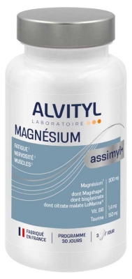 Alvityl Assimyl+ Magnésium Fatigue Nervosité Muscles 90 Comprimés