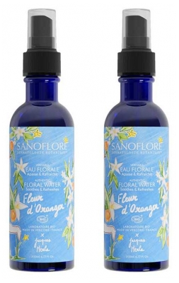 Eau Florale de Néroli Bio Sanoflore - Lot de 2 x 200 ml