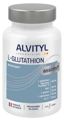Alvityl Assimyl+ L-Glutathion Antioxydant 60 Gélules