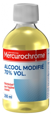 Mercurochrome Alcool Modifié 70% Vol. 200 ml