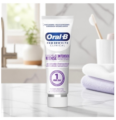 Oral-B Pro 3D White Clinical Blancheur Intense Dentifrice 75 ml