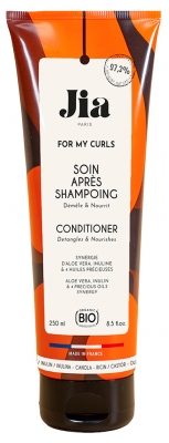 Jia Paris For My Curls Soin Après-Shampoing Ondulés Bouclés Frisés et Crépus 250 ml
