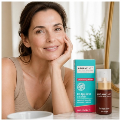 Arganicare Sérum Anti-Âge Tous Types de Peau 30 ml