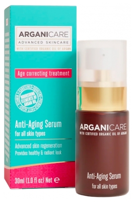 Arganicare Sérum Anti-Âge Tous Types de Peau 30 ml