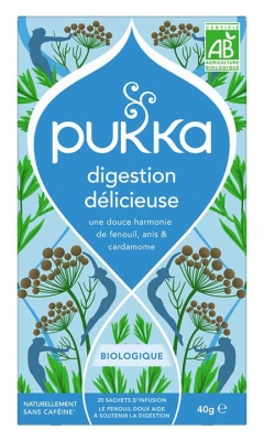 Pukka Digestion Délicieuse Infusion Bio 20 Sachets