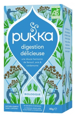 Pukka Digestion Délicieuse Infusion Bio 20 Sachets