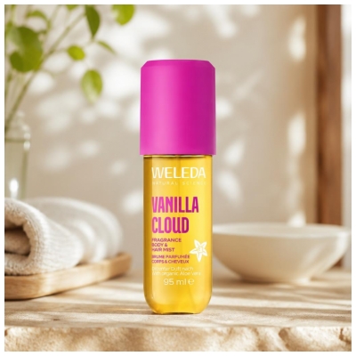 Weleda Vanilla Cloud Brume Parfumée Cheveux & Corps 95 ml