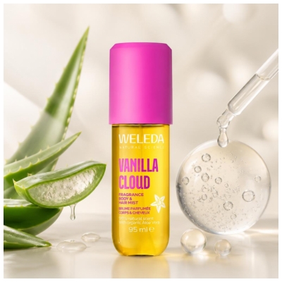 Weleda Vanilla Cloud Brume Parfumée Cheveux & Corps 95 ml