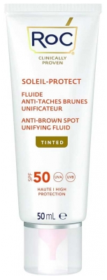 RoC Soleil-Protect Fluide Unificateur Anti-Taches Brunes Teinté SPF50 50 ml