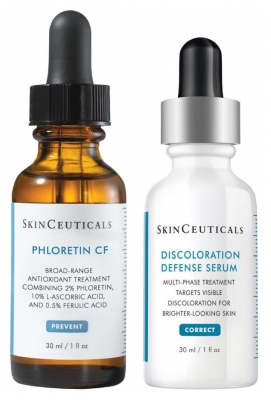 SkinCeuticals Routine Anti-Taches Phloretin + Discoloration Défense