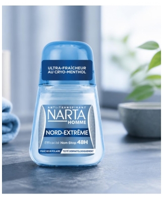 Narta Homme Anti-Transpirant Bille Nord-Extrême 72H 50 ml