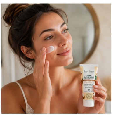 BeauTerra Crème Universelle Nourrissante au Beurre de Karité 100 ML