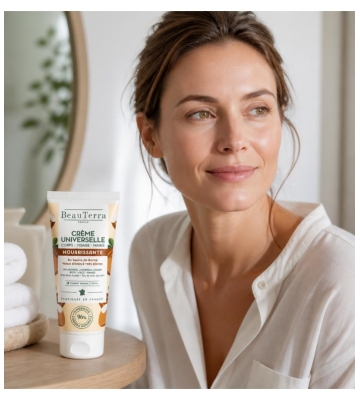 BeauTerra Crème Universelle Nourrissante au Beurre de Karité 100 ML