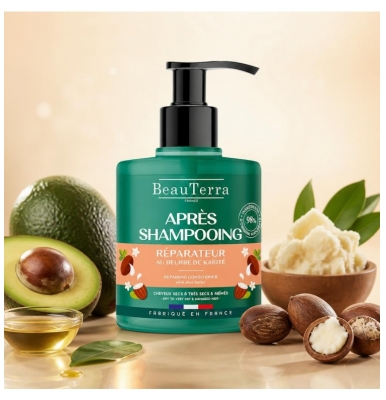 BeauTerra Après-Shampoing Réparateur de 500 ML
