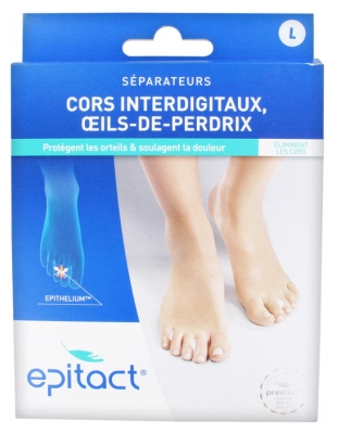 Epitact Cors Interdigitaux Oeils-de-Perdrix 74 Séparateurs 