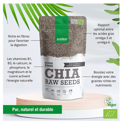 Purasana Super Food Chia Bio 200 g
