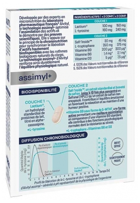 Alvityl Assimyl+ Sérénité Resistance au Stress 30 Comprimés