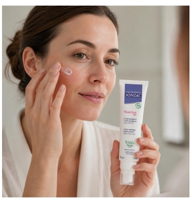 Eau Thermale Jonzac REactive Crème Légère Anti-Rougeurs Visage Bio 40 ML