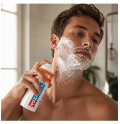 Mousse à raser Vichy Homme SensiBaume Lot de 2 x 200 ml