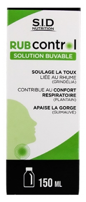 S.I.D Nutrition RubControl Solution à Boire 150 ml