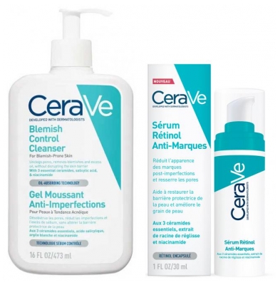 CeraVe Routine Anti-Imperfections et Anti-Marques 
