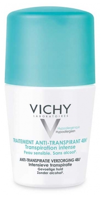 Vichy Déodorant Anti-Transpirant Sans Parfum 48H Roll-On 50 ml