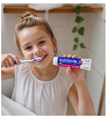 Elgydium Kids Gel Dentifrice Protection Caries de 3 à 6 Ans 50 ml 