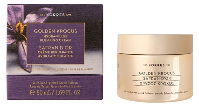 Korres Safran D'Or Crème Repulpante Hydra-Comblante Toutes Peaux 50 ml