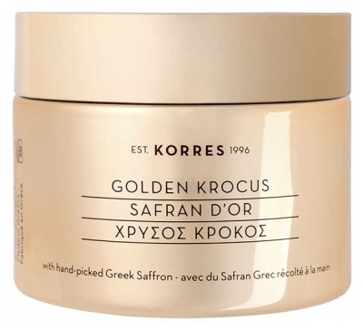 Korres Safran D'Or Crème Repulpante Hydra-Comblante Toutes Peaux 50 ml