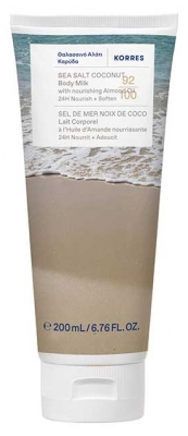 Korres Lait Corps Douceur Sel de Mer Noix de Coco 200 ml