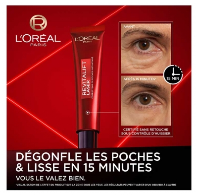 L'Oréal Paris Revitalift Laser Instantané Correcteur de Poches 15 ml