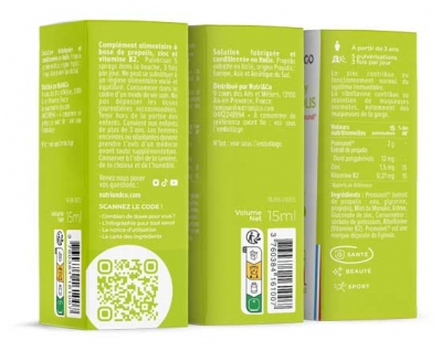 Nutri&Co Spray Propolis Gorge Immunité 15 ml